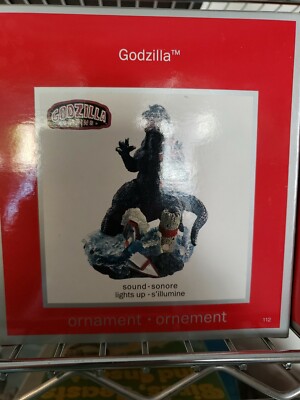 2011 Carlton Cards GODZILLA Origins Heirloom Ornament Collection New in Box-image