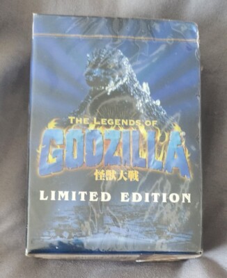 The Legends of GODZILLA Kaiju Taisen Limited Edition Trading Cards Sealed Box-image