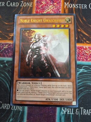 Yu-Gi-Oh! Noble Knight Gwalchavad LTGY-EN081 Ultimate Rare Unlimited Near Mint-image