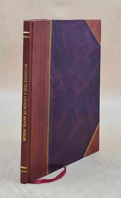 Batchelder Tiles: A Catalog Of Mantel Designs. Volume V.1 1923 [Leather Bound]-image