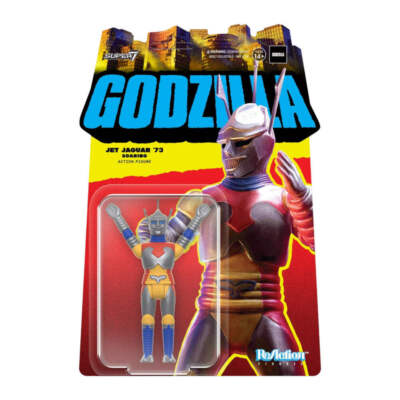Godzilla Toho Jet Jaguar '73 Soaring Reaction 3.75