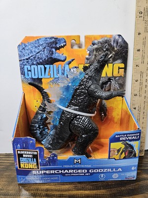 Godzilla VS Kong Monsterverse Supercharged Godzilla Figure Playmates 2021 New-image