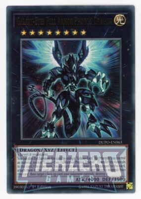 Yugioh Galaxy-Eyes Full Armor Photon Dragon DUPO-EN063 Ultra Rare 1st Ed NM/LP-image