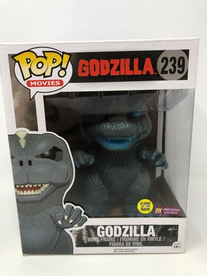 Funko POP! Movies Godzilla Blue Supersized #239 Vinyl Figure DAMAGED BOX-image