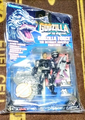 Godzilla AmeToy Action Figure 1994 Pete Richards Damaged Box Collectible-image