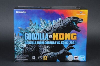 2021 Bandai S.H.Monsterarts Godzilla vs Kong Movie Godzilla MISB Sealed New-image