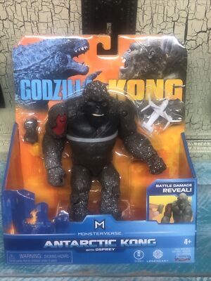 Godzilla vs Kong Antarctic Kong w/ Osprey Playmates Monsterverse 6