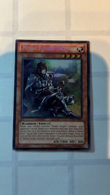 JOTL-EN084 Noble Knight Drystan Secret Rare Unl Edition Yugioh Card NM-image