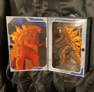 2019 Neca 7 Inch Scale Burning Godzilla Still In Box.-image
