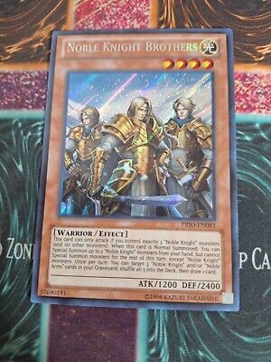 Yu-Gi-Oh! Noble Knight Brothers PRIO-EN081 Secret Rare Unlimited Near Mint-image