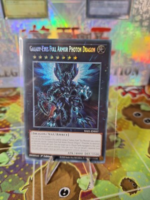 Galaxy-Eyes Full Armor Photon Dragon RA01-EN037 Secret Rare Yugioh 25th Anniv-image