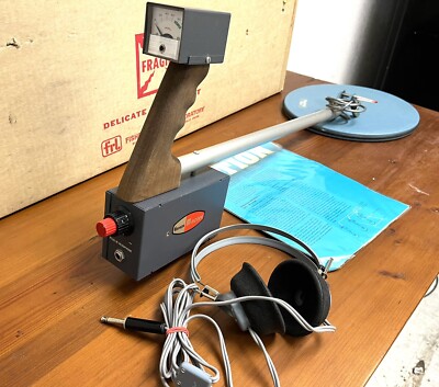 VERY RARE Vintage Fisher Orion T-122 Metal Detector-image