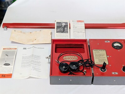 Rare Collectable Vintage 1950 Fisher M-Scope Metal Detector-image