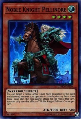 Noble Knight Pellinore - CYHO-EN090 - Super Rare - Unlimited Edition - Moderatel-image
