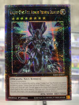 GALAXY-EYES FULL ARMOR PHOTON DRAGON YUGIOH 25th ANNIVERSARY RARITY SECRET RARE-image