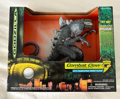 COMBAT CLAW Godzilla 1998 BANDAI JAPAN #3 Trendmasters ZILLA New In Box-image