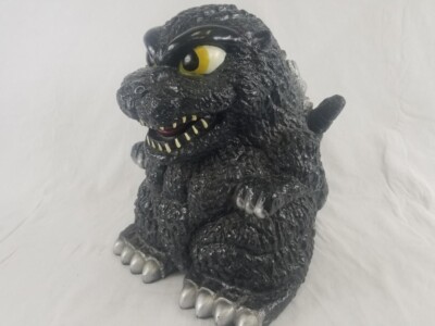 Godzilla figure Big(jumbo) coin box Piggy bank kaiju toho  very rare-image