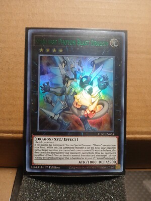 Yu-Gi-Oh! Starliege Photon Blast Dragon LDS2-EN054 1st Edition Green Ultra Rare-image