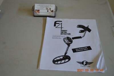Fisher M-Scope  Instructional Copy;  F4 Metal Detector-image