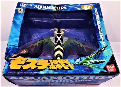 AQUA  MOTHRA DX  Bandai Godzilla Monster 1997 USA SELLER! NEW MINT in a Fair BOX-image