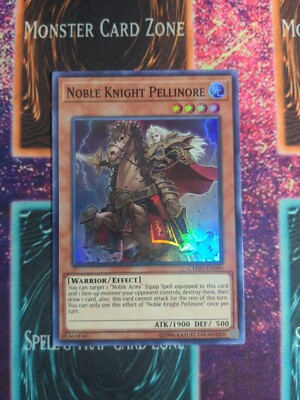 Yu-Gi-Oh! Noble Knight Pellinore CYHO-EN090 Unlimited Super Rare NM-image