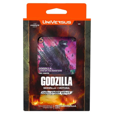 Godzilla Challenger Series - Godzilla & Mothra Deck - 2 Character Decks, Read...-image