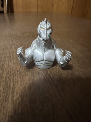 Godzilla Mechagodzilla replacement part bottle top head torso arms Play wear-image