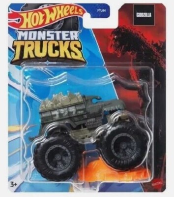 2024 HOT WHEELS MONSTER TRUCKS GODZILLA  -image