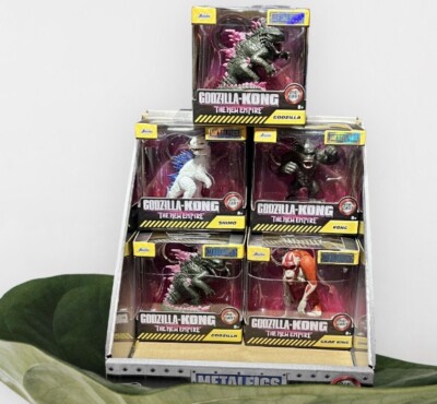 Godzilla x Kong The New Empire 2024 Jada Metalfigs Diecast - Complete Set + 1-image