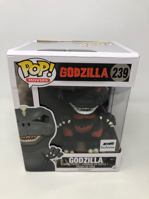 Funko POP! Movies Godzilla Orange Supersized #239 Vinyl Figure DAMAGED BOX-image
