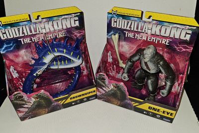 GODZILLA x KONG THE NEW EMPIRE (DROWNVIPER & ONE EYE) Set Of 2-image