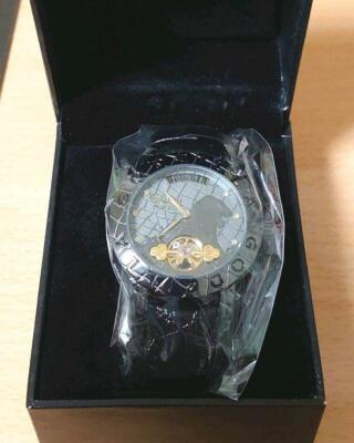 [ Godzilla 60th Anniversary Watch ] Black 1954 Limited Leather Band JAPAN-image