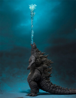 Motion picture GODZILLA 2 SHM Monster King Godzilla movable boxed handwork model-image