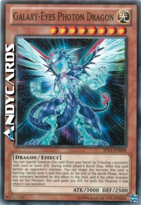 GALAXY-EYES PHOTON DRAGON • Common • SP13 EN008 • Unl • Yugioh! • ANDYCARDS-image