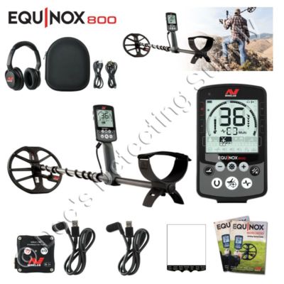 Minelab Equinox 800 from Doc, 26 years Authorized Minelab Dealer! SHIPS TODAY!-image
