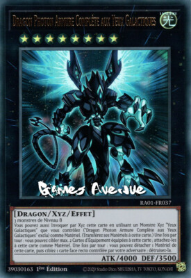 Yu-Gi-Oh! Dragon Photon Full Armor With Galactic Eyes RA01-FR037 VF/ULTRA-image