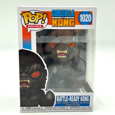 Funko Pop! Movies: Godzilla Vs King Kong - Battle Ready Kong #1020 New In Box-image