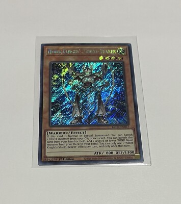 Yu-Gi-Oh! Noble Knight’s Shield-Bearer #BROL-EN017 1st Edition Secret Rare (NM)-image