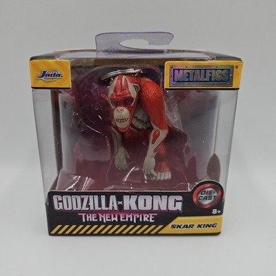Godzilla X Kong The New Empire Skar King Keychain Jada Metalfigs Toy 2.5