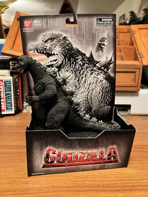 2007 Bandai 1968 Godzilla Figure with Box-image