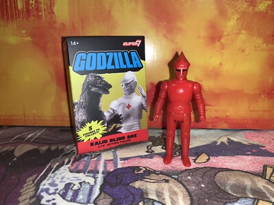 2023 Super7 Blind Box Godzilla Firefighter Jet Jaguar Figure-image