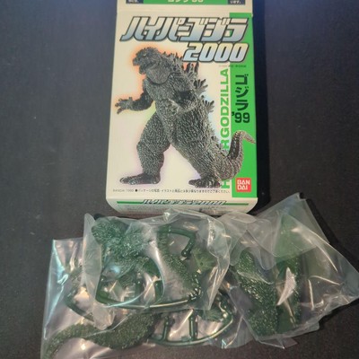 Godzilla 2000 Hyper Godzilla 99 Collectible Toy, Used, Box Damaged-image