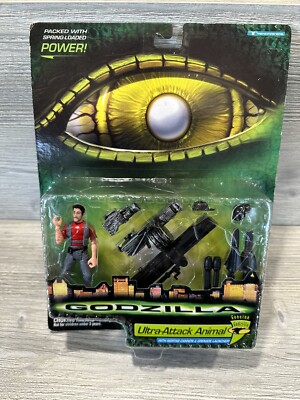 VTG 1998 Trendmasters Godzilla Movie Ultra-Animal Attack Figure  Collectible-image