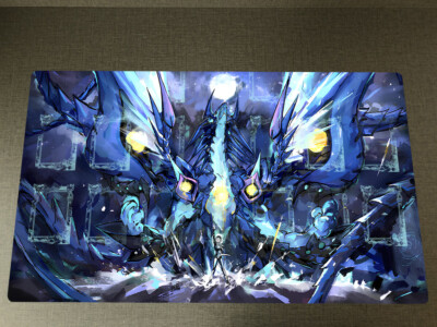 WVICM Duel Playmat Number 62 Galaxy-Eyes Prime Photon Dragon TCG Card Game Mat-image