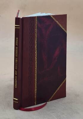Norris' Business Directory And Statistics Of The City Of Chicago [Leather Bound]-image