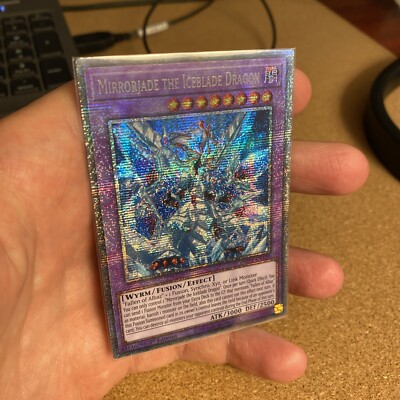 Yugioh - Mirrorjade The Iceblade Dragon - PHHY-EN100 1st Ed - Starlight NM -image