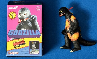 Shogun Godzilla ReAction Mystery Blind Box Figures Super7 Series 2 Blazing 2024-image