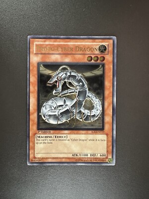 Photon-Cyber Dragon SOI-EN010 Ultimate Rare 1st Edition LP/ MP YuGiOh-image