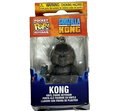 Funko Pocket Pop Keychain Movies Godzilla Vs Kong: Kong Viny Figure New In Box-image