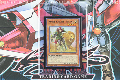 YuGiOh Noble Knight Iyvanne SOFU-EN088 1st Edition Super Rare-image